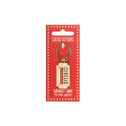 Admit One to the Abyss Circus Ticket Keyring