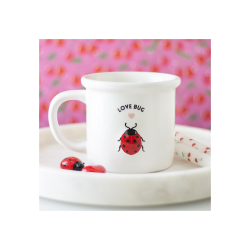 Love Bug Mug with 3D Ladybird Love Bug Mug with 3D Ladybird