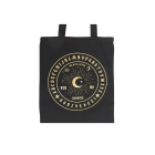 Black and Gold Talking Board Polycotton Tote Bag Black and Gold Talking Board Polycotton Tote Bag