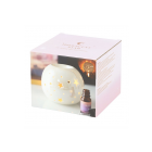 White Iridescent Star Oil Burner and Wax Warmer White Iridescent Star Oil Burner and Wax Warmer