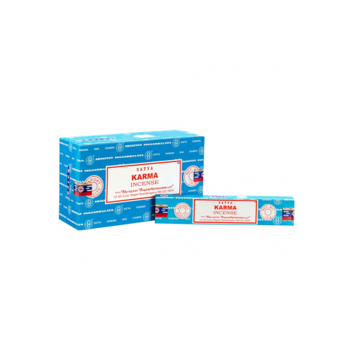 Set of 12 Karma Incense Sticks by Satya (12/50) Set of 12 Karma Incense Sticks by Satya (12/50)