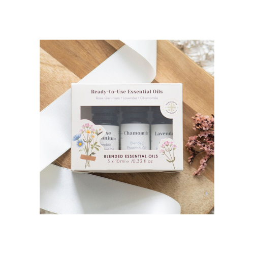 Set of 3 Floral Blended Essential Oils Set of 3 Floral Blended Essential Oils