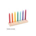 Seven Chakras Wooden Energy Candle Holder Seven Chakras Wooden Energy Candle Holder