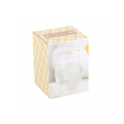 All Over Daisy Print Stemless Wine Glass