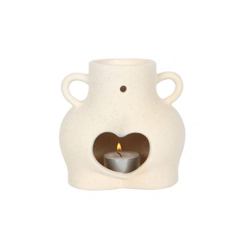 Cream Speckle Bum Oil Burner Cream Speckle Bum Oil Burner