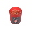 Root Chakra Strawberry Crystal Chip Candle Root Chakra Strawberry Crystal Chip Candle