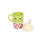 Kawaii Bubble Tea Lidded Mug Kawaii Bubble Tea Lidded Mug