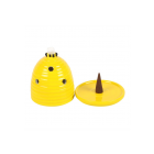 Yellow Beehive Incense Cone Holder Yellow Beehive Incense Cone Holder