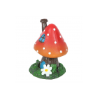Red Smoking Toadstool Incense Cone Holder Red Smoking Toadstool Incense Cone Holder