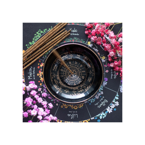 Wheel of the Year Incense Holder Wheel of the Year Incense Holder