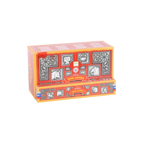 Set of 12 Satya Superhit Desi Aroma Incense 15g (12/50) Set of 12 Satya Superhit Desi Aroma Incense 15g (12/50)