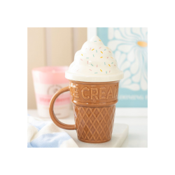Ice Cream Cone Lidded Mug Ice Cream Cone Lidded Mug