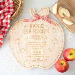 Apple Pie Recipe Serving Board Apple Pie Recipe Serving Board