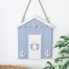Blue Life Ring Beach Hut Hanging Decoration Blue Life Ring Beach Hut Hanging Decoration