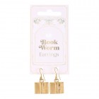 Book Worm Earrings
