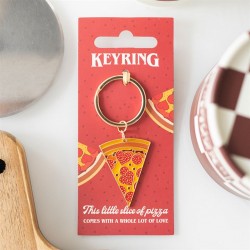 Pizza Slice Keyring Pizza Slice Keyring