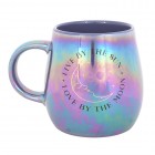 Live by the Sun Love by the Moon Iridescent Mug Live by the Sun Love by the Moon Iridescent Mug