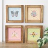 Set of 4 Floral Bug Framed Wall Art Prints Set of 4 Floral Bug Framed Wall Art Prints