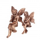 Set of 2 Fairy Shelf Sitter Ornaments Set of 2 Fairy Shelf Sitter Ornaments