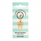 Fish and Chips Keyring