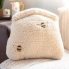 White Beehive Boucle Cushion White Beehive Boucle Cushion