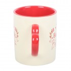 For My Best-Tea Mug with Heart Handle
