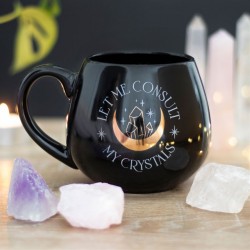 Let Me Consult My Crystals Rounded Mug Let Me Consult My Crystals Rounded Mug