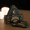 Black Talking Board Planchette Coaster Set Black Talking Board Planchette Coaster Set