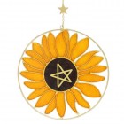 Bee Radiant Sunflower Suncatcher
