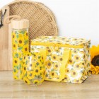 Sunflower Print Lunch Bag Sunflower Print Lunch Bag