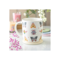 Floral Bug Print Mug Floral Bug Print Mug