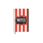 Red Circus Stripe A5 Notebook Red Circus Stripe A5 Notebook