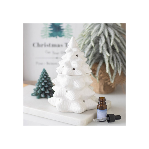 White Fir Tree Oil Burner and Wax Warmer
