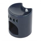 Blue Crescent Moon Oil Burner Blue Crescent Moon Oil Burner