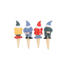 Set of 4 Mini Gnome Plant Pot Pals