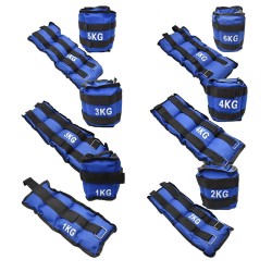 2kg (2 x 1.0kg) Ankle Wrist Weights 2kg (2 x 1.0kg) Ankle Wrist Weights
