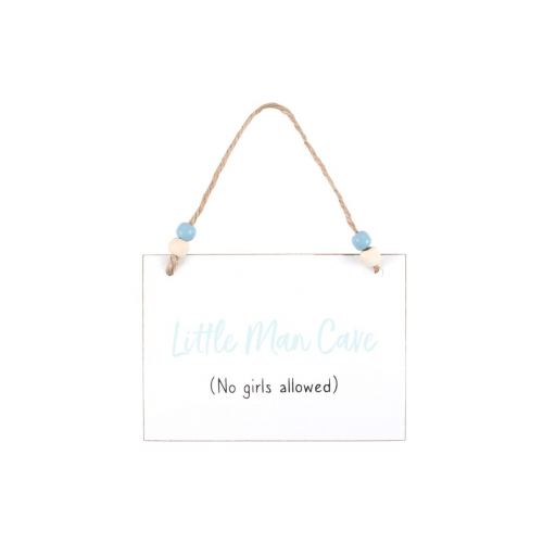 Little Man Cave Hanging Sign