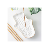 White Hamsa Hand Incense Stick Holder White Hamsa Hand Incense Stick Holder