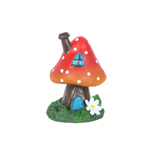 Red Smoking Toadstool Incense Cone Holder Red Smoking Toadstool Incense Cone Holder