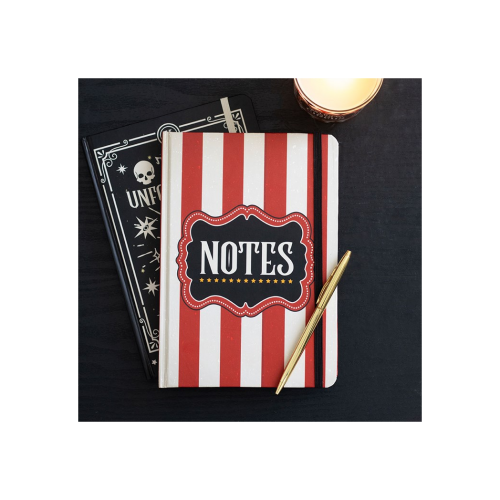 Red Circus Stripe A5 Notebook Red Circus Stripe A5 Notebook