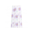 Set of 3 Purple Daisy Taper Candles Set of 3 Purple Daisy Taper Candles
