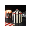 Black Striped Circus Tent Mug Black Striped Circus Tent Mug