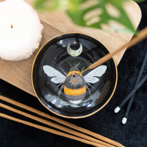 Forest Bee Ceramic Incense Plate Forest Bee Ceramic Incense Plate