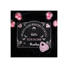 Pink and Black Talking Board Pink and Black Talking Board