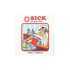 Sick of Your Shit Coaster by Steven Rhodes