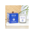 All Seeing Eye White Sage Crystal Chip Protection Candle All Seeing Eye White Sage Crystal Chip Protection Candle