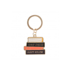 The Haunted Library Book Stack Keyring