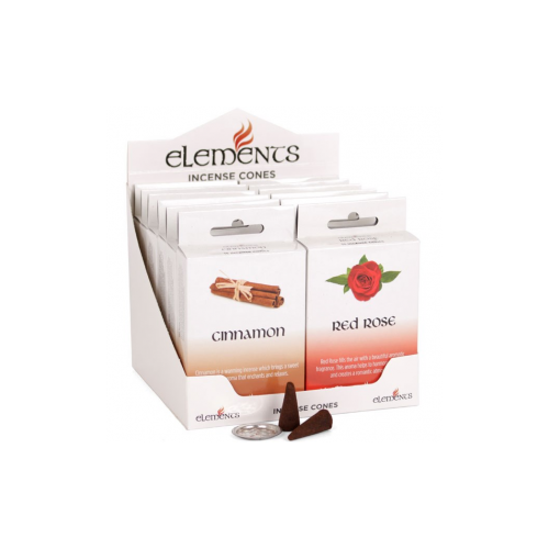 Set of 12 Packets of Elements Incense Cones Mixed Fragrances Set of 12 Packets of Elements Incense Cones Mixed Fragrances