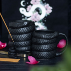 Black Snake Oil Burner and Wax Warmer Black Snake Oil Burner and Wax Warmer