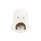 Ghost Shaped Tealight Candle Holder with Pumpkin Ghost Shaped Tealight Candle Holder with Pumpkin